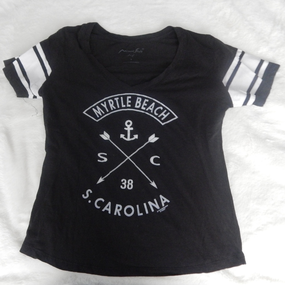 Myrtle Beach South Carolina V-Neck Tee Shirt